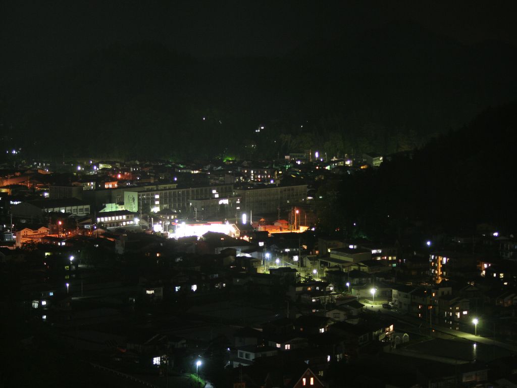 高山市夜景