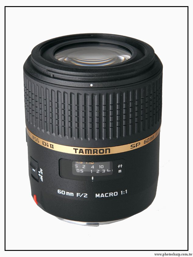 Tamron SP AF 60mm F2.0 Macro ：世界首顆F2.0光圈、1:1放大倍率的APS