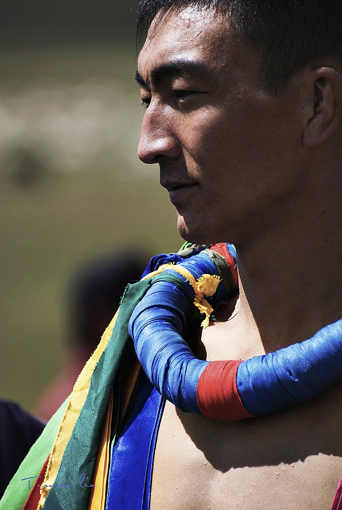 蒙古国著名摔跤手图片