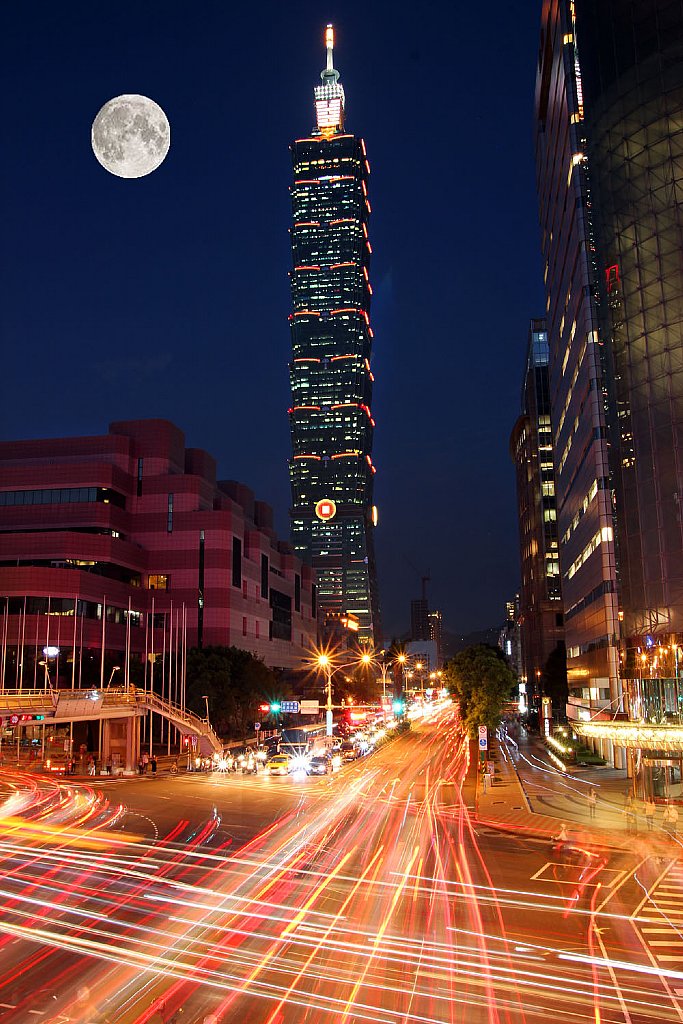 台北夜景图片真实图片图片