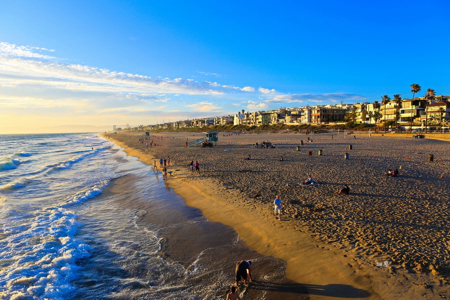 黄昏@manhattan beach