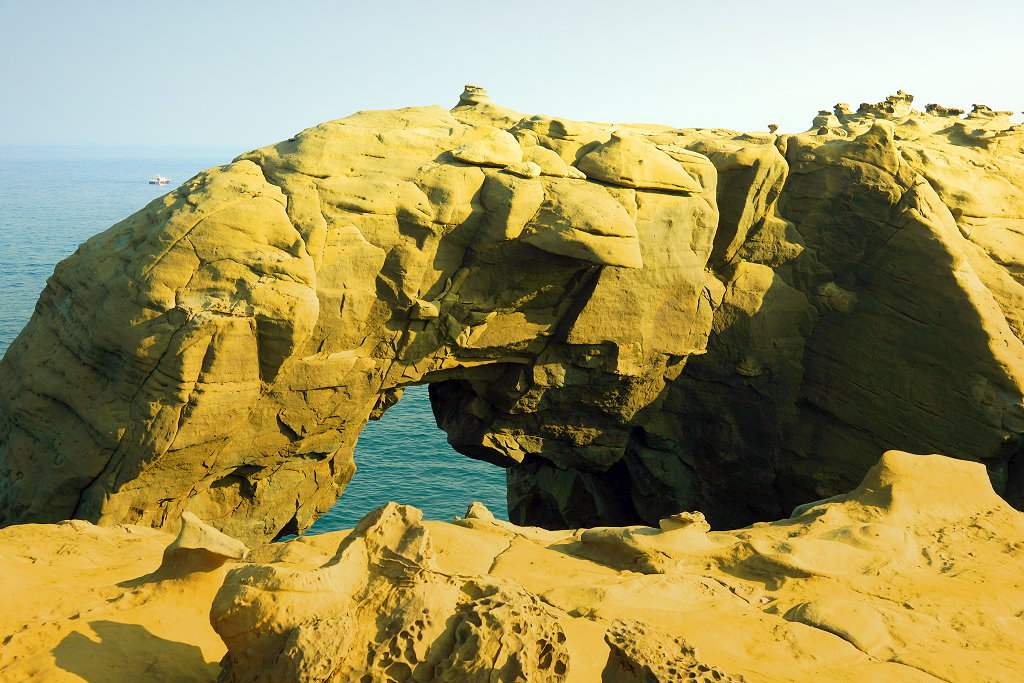 深澳岬角象鼻岩