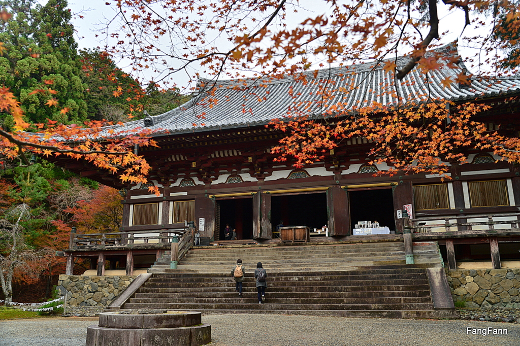 京都高雄神护寺赏枫